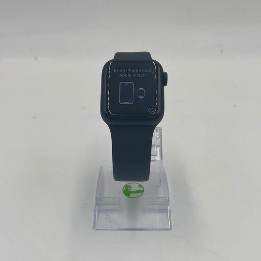 Unlocked Apple Watch SE 2nd Gen 40mm Aluminum Midnight Sports Band A2726