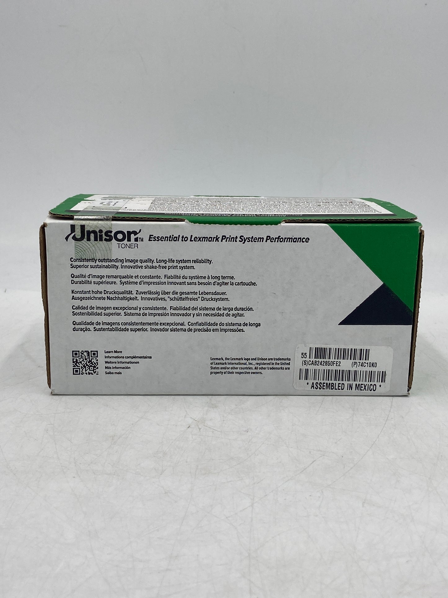 New Lexmark 74C10K0 CS720 Black Toner Cartridge