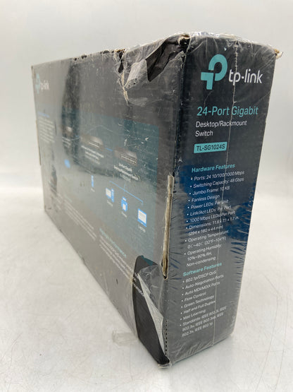 New TP-Link 24-Port Gigabit Desktop/Rackmount Swtich TL-SG1024S