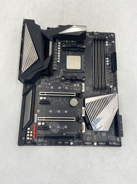 Gigabyte X570 Aorus Ultra AM4 100-000000071 AMD Ryzen 7 3700X 8 Core 3.60GHz ATX Mother Board + Computer Processor CPU