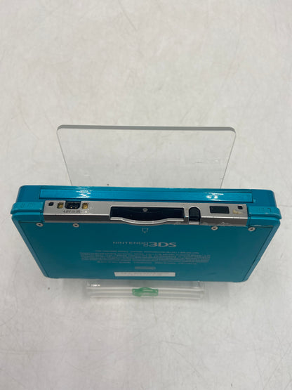 Nintendo 3DS Handheld Game Console Only CTR-001 Aqua Blue