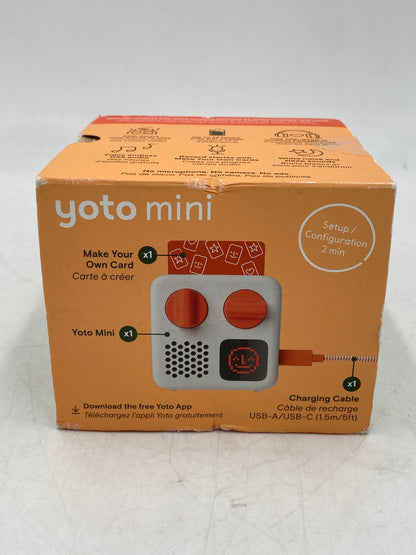 New Yoto Yoto Mini 2024 edition Portable Audio Player for Kids
