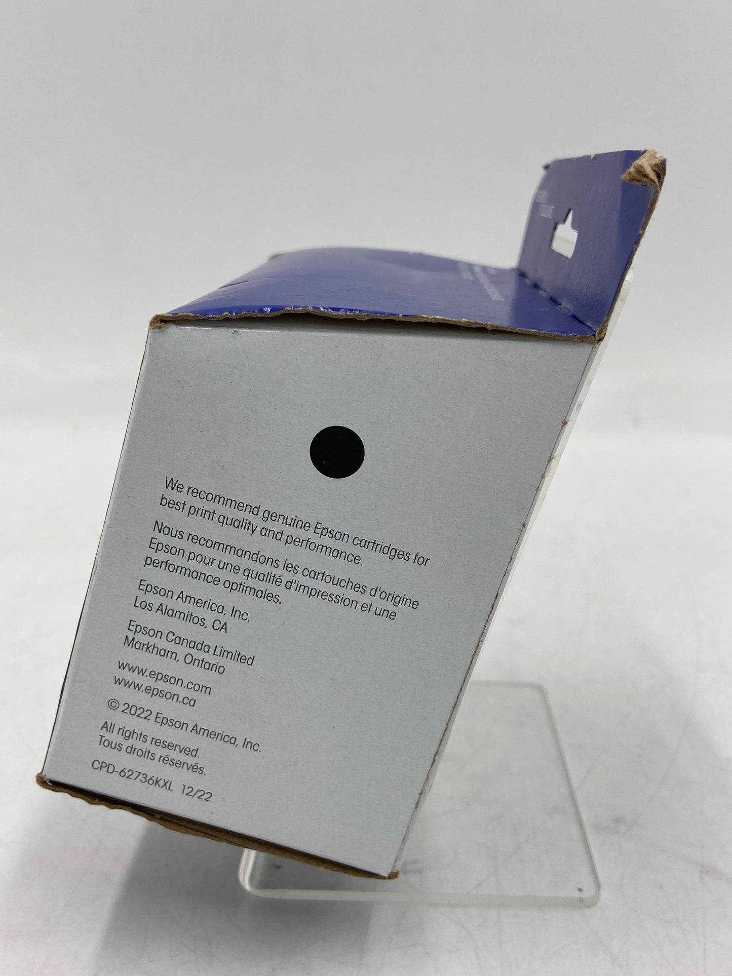 New Epson 252XL T252XL120-S Black Ink Cartridge