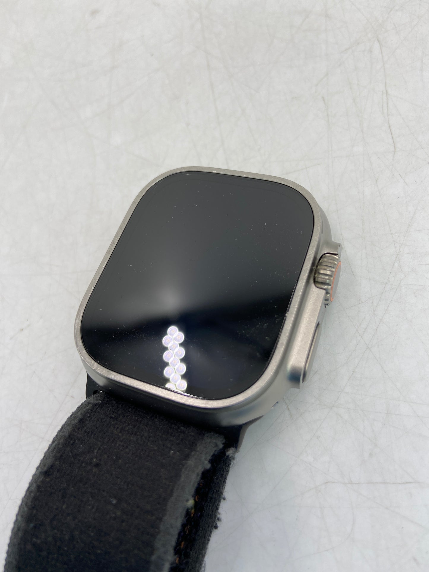 Unlocked Apple Watch Ultra 2 49MM Natural Titanium Dark Gray Trail Loop A2986