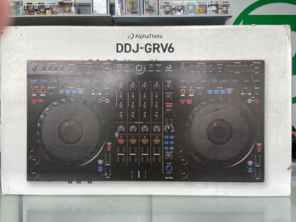 New AlphaTheta DDJ-GRV6 4-Channel DJ Controller YXJ