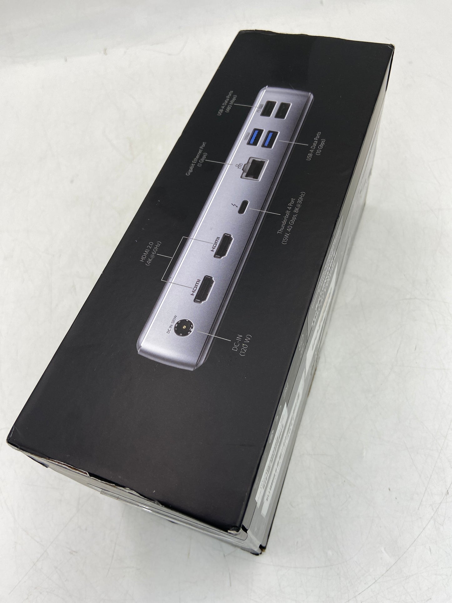 New Open Box Anker Anker Apex Series 7 Thunderbolt Docking Station A8397