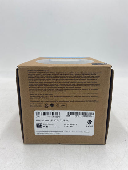 New Amazon Echo Dot Max Smart Speaker MA49CA White