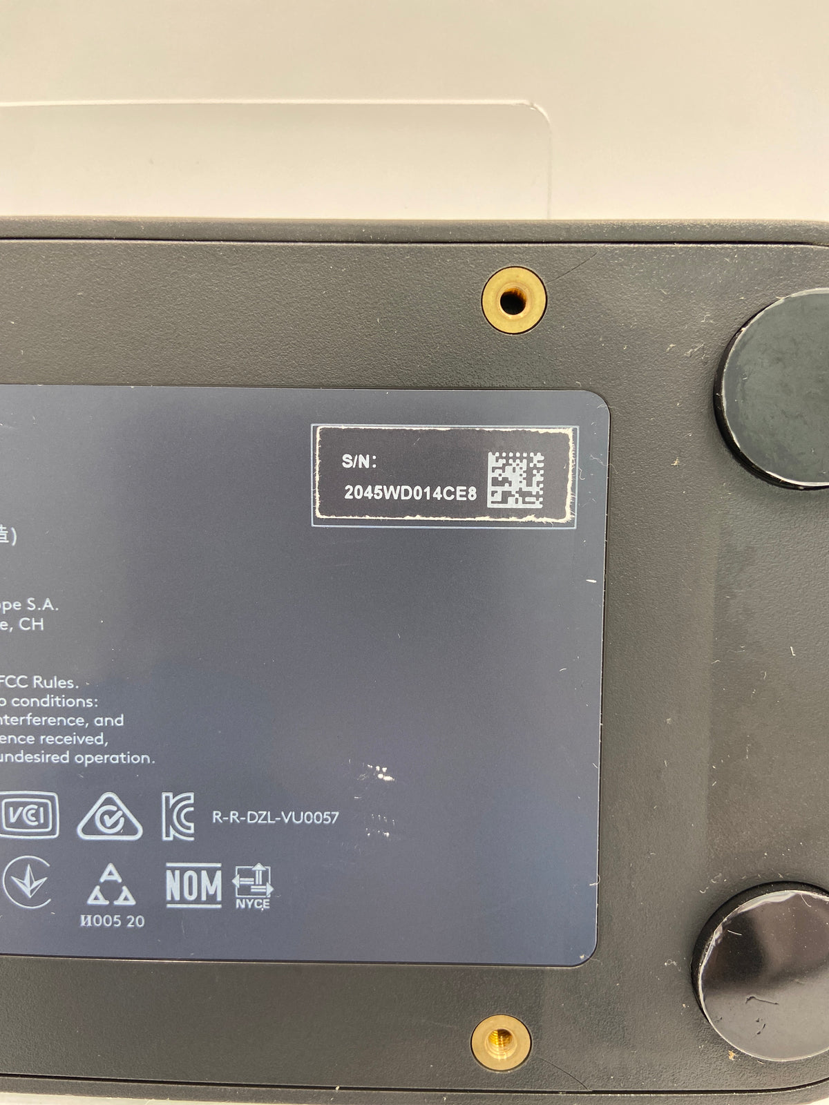 Logitech Swytch Hub VU0057 with Power Adapter for Video Conferencing