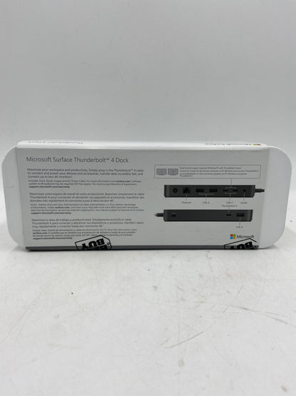 New Open Box Microsoft surface thunderbolt 4 dock Black 2049