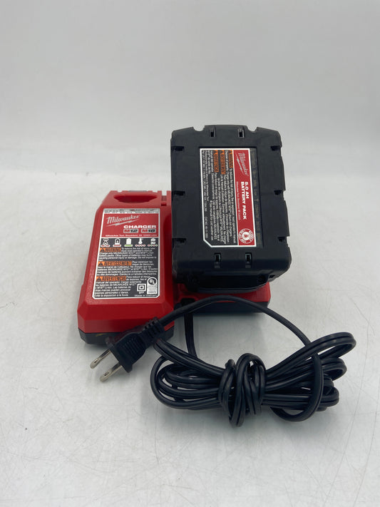 Milwaukee 48-59-1812 M12, M18 12V, 18V M12/M18 Multi-Voltage Battery Charger With Battery
