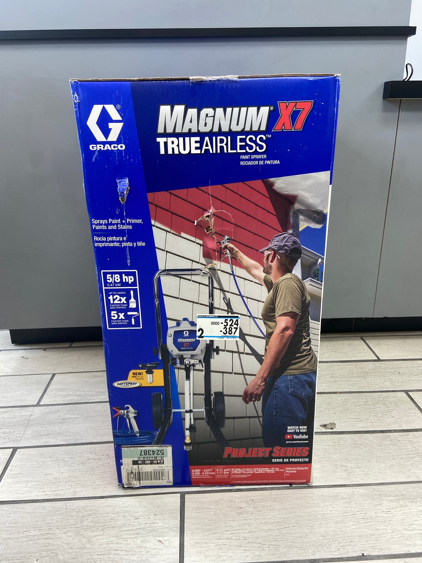 New Graco Magnum X7 Electric Airless Paint Sprayer 262805