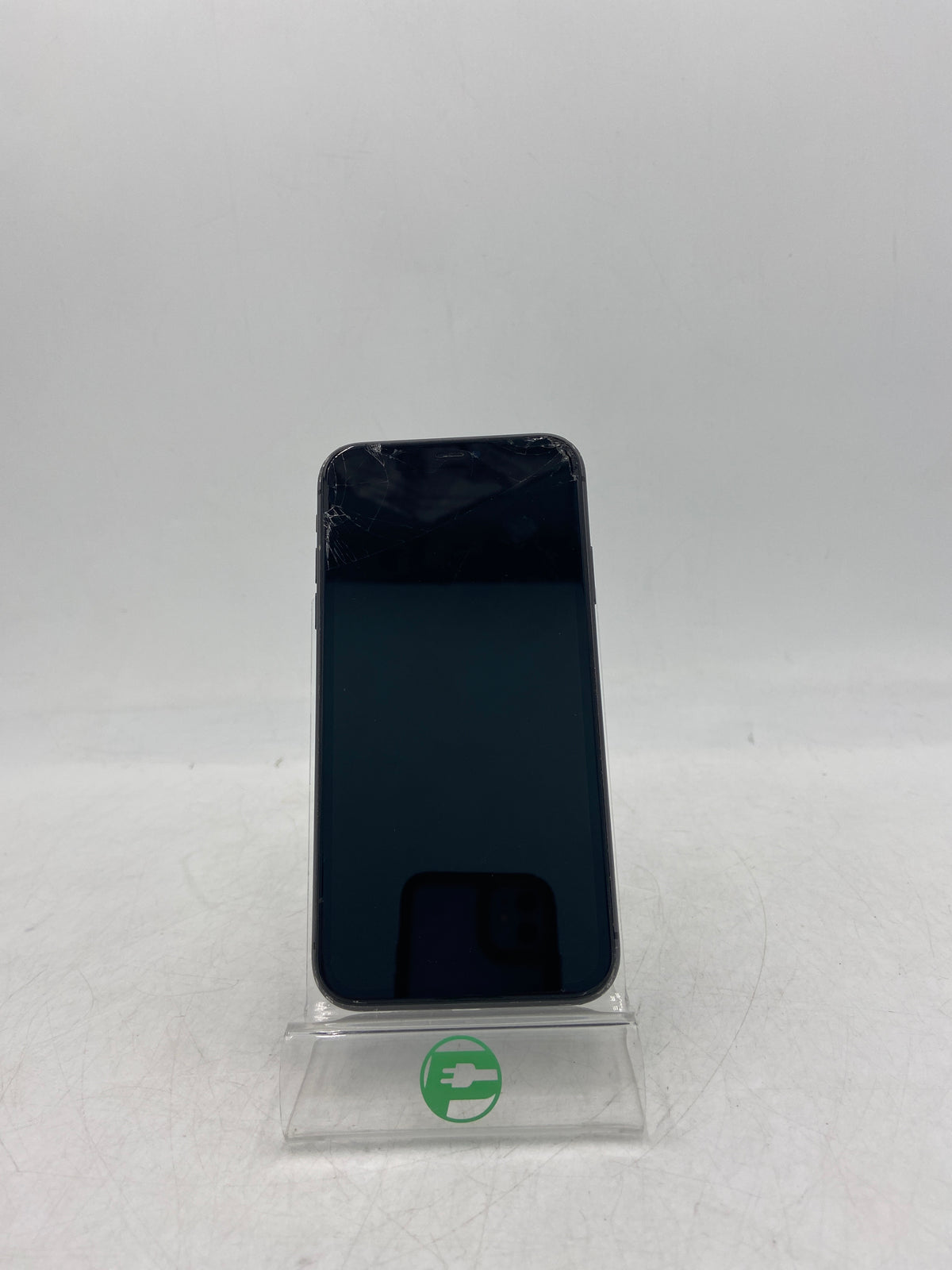 Broken Unlocked Apple iPhone 11 64GB Black Cracked Screen