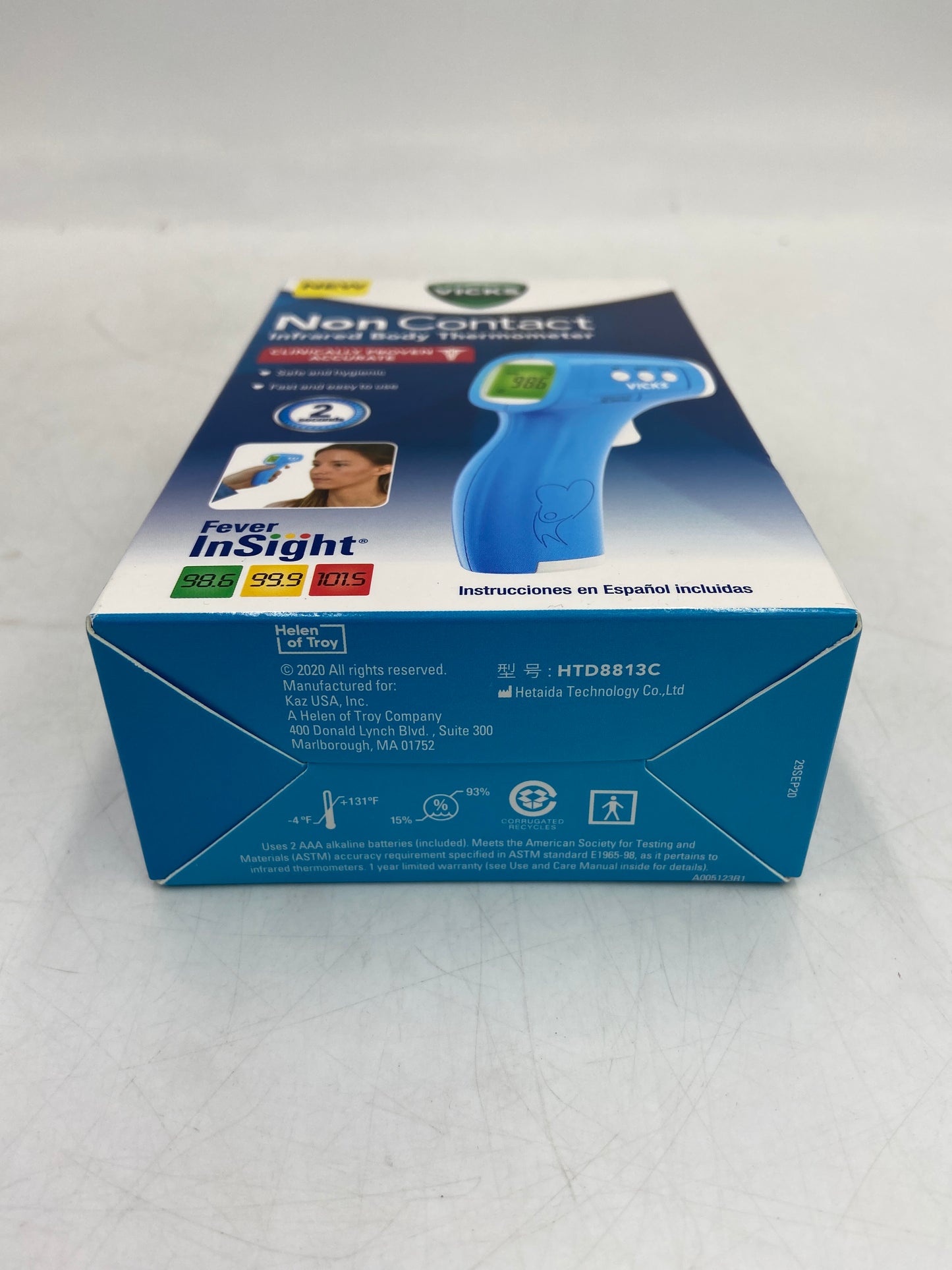 New Vicks Non Contact Infrared Body Thermometer VNT275US