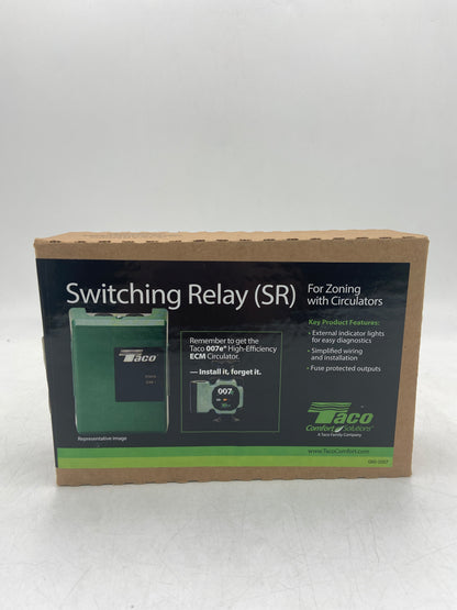 New Taco 120 VAC - 12 amps Switching Relay for Zoning Circulators 080-2007 25141 0548