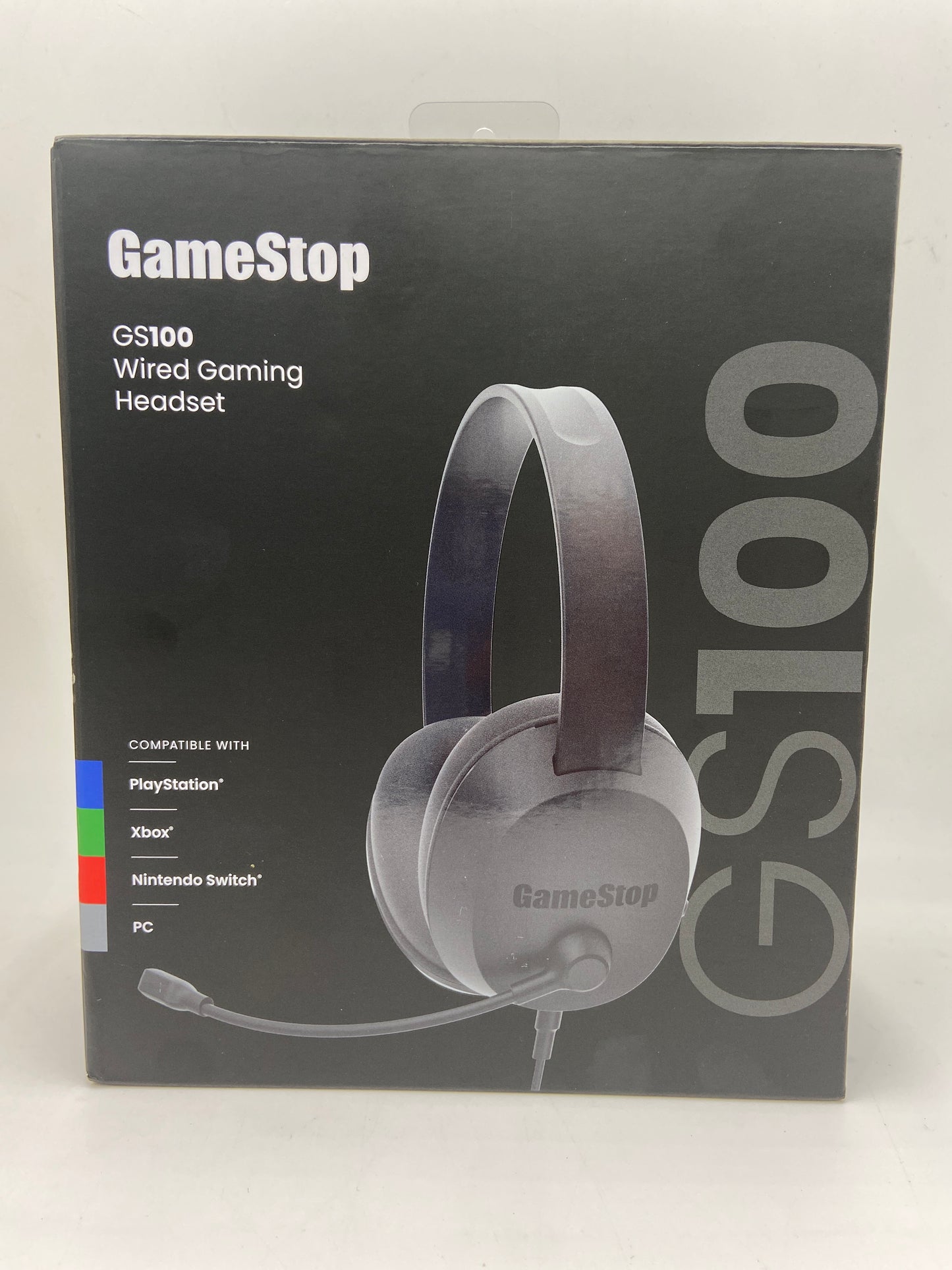 New Gamestop GS100 Wired Gaming Headset Black P-10053