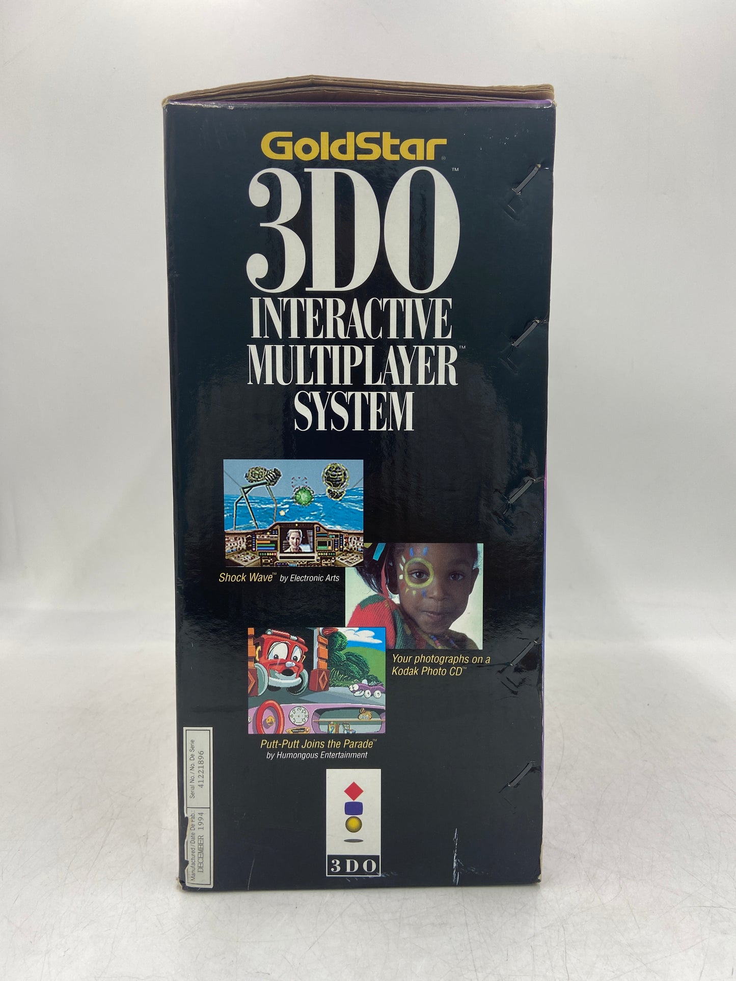 Goldstar 3DO Vintage Gaming Console Black and Silver