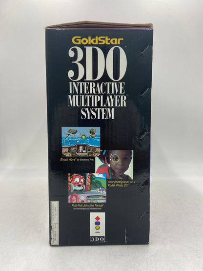 Goldstar 3DO Vintage Gaming Console Black and Silver