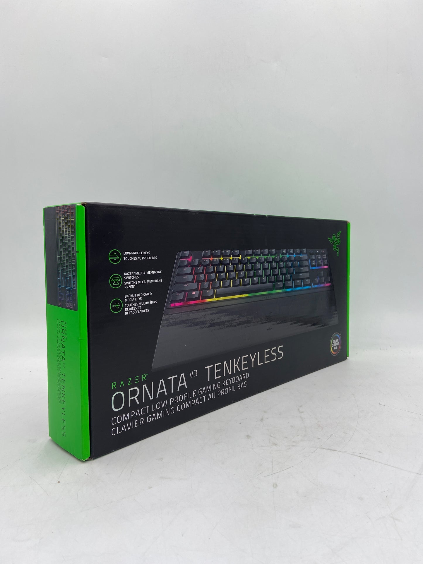 New RAZER ORNATA V3 TENKEYLESS Wired Keyboard