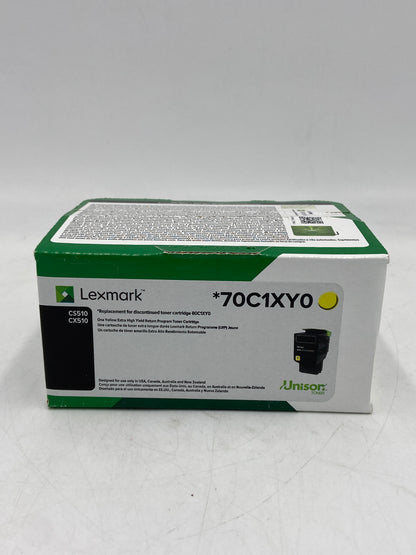 New Lexmark 70C1XY0 CS510 CX510 Yellow Toner Cartridge