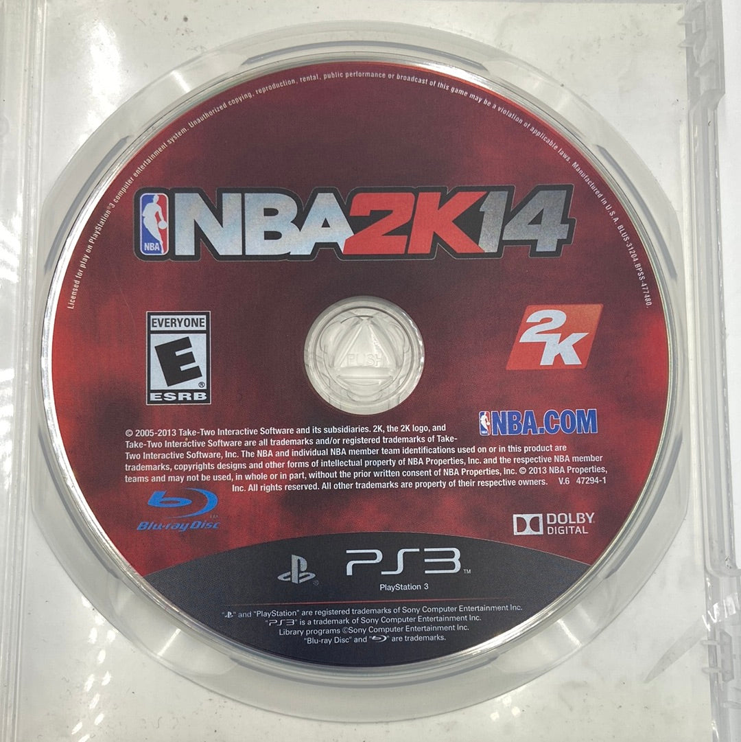 Lot of 3 Sony PlayStation 3 PS3 NBA 2K11, NBA 2K12, NBA 2K14