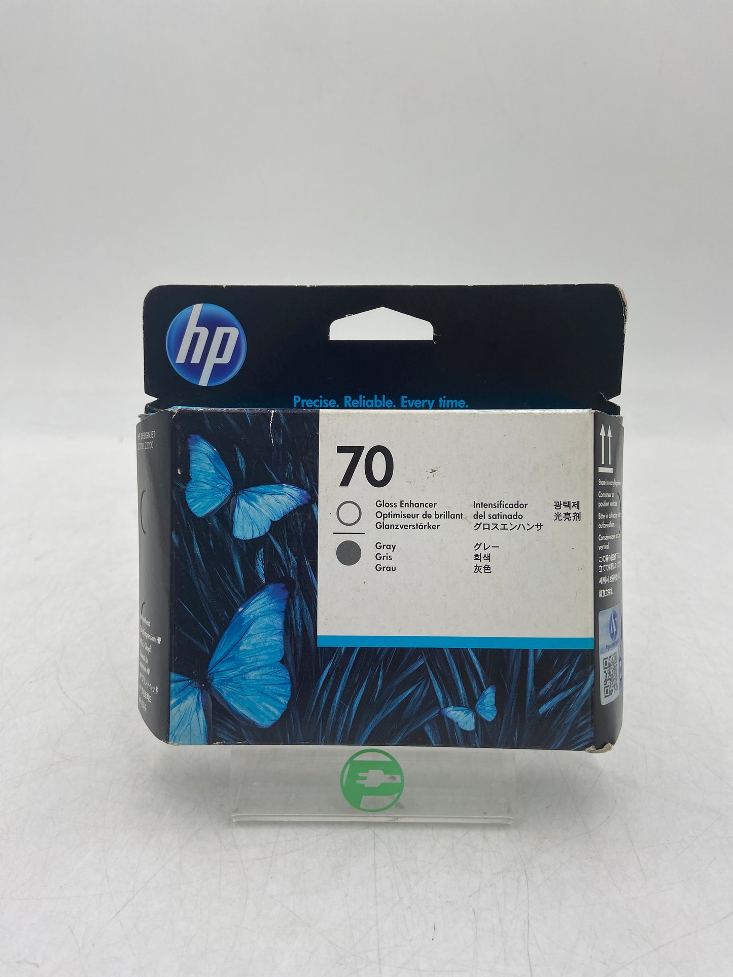 New HP 70 C9410A Gloss Enhancer / Gray Ink Cartridge EXPIRED