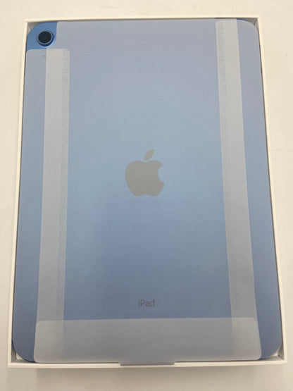 New WiFi Only Apple iPad 10th Gen 256GB iPadOS 17.5.1, Blue A2696