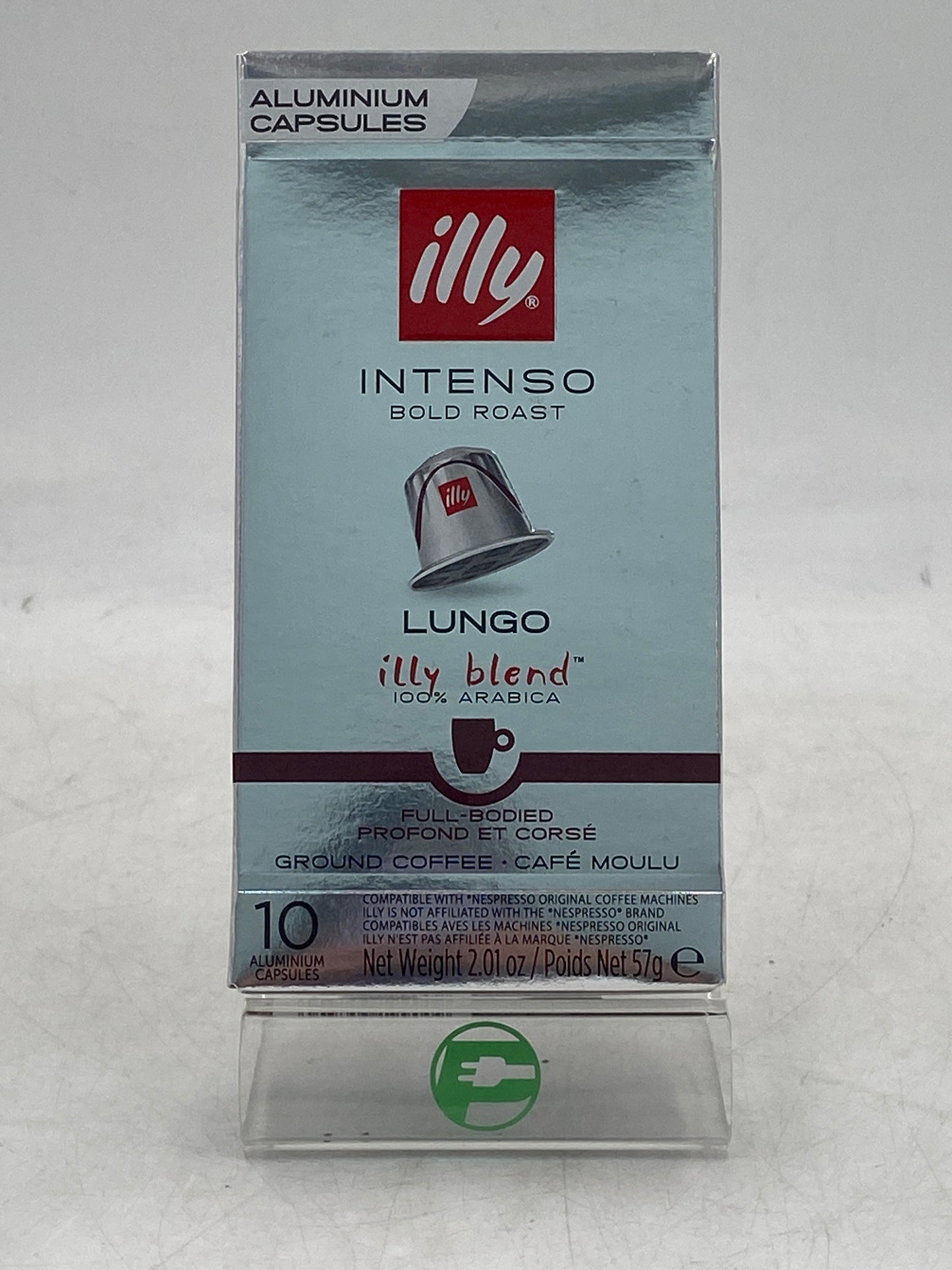 New Illy Intenso Bold Roast 100% Arabica Aluminum Coffee Capsules 10-Pack