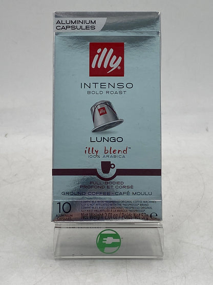 New Illy Intenso Bold Roast 100% Arabica Aluminum Coffee Capsules 10-Pack