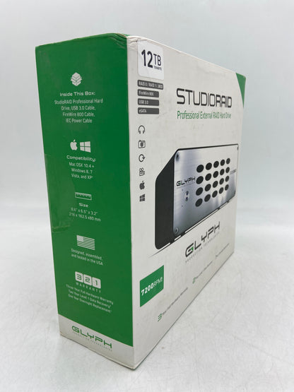 Glyph STUDIORAID 12TB Professional External RAID Hard Drive SR12000