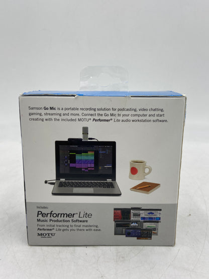 New Samson Go Mic Portable USB Microphone With Software USB Microphone