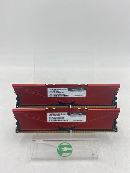 TeamGroup Vulcan Z 16GB (2x8GB) RAM DDR4 3200MHz TLZRD48G3200HC16FBK