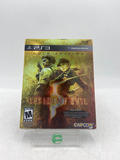 Resident Evil 5 [Gold Edition] (Sony PlayStation 3 PS3, 2013)