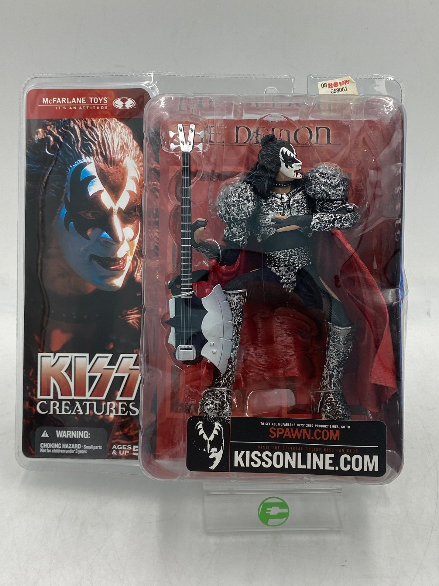 New McFarlane Toys The Demon (Gene Simmons) Action Figure Toy KISS CREATURES