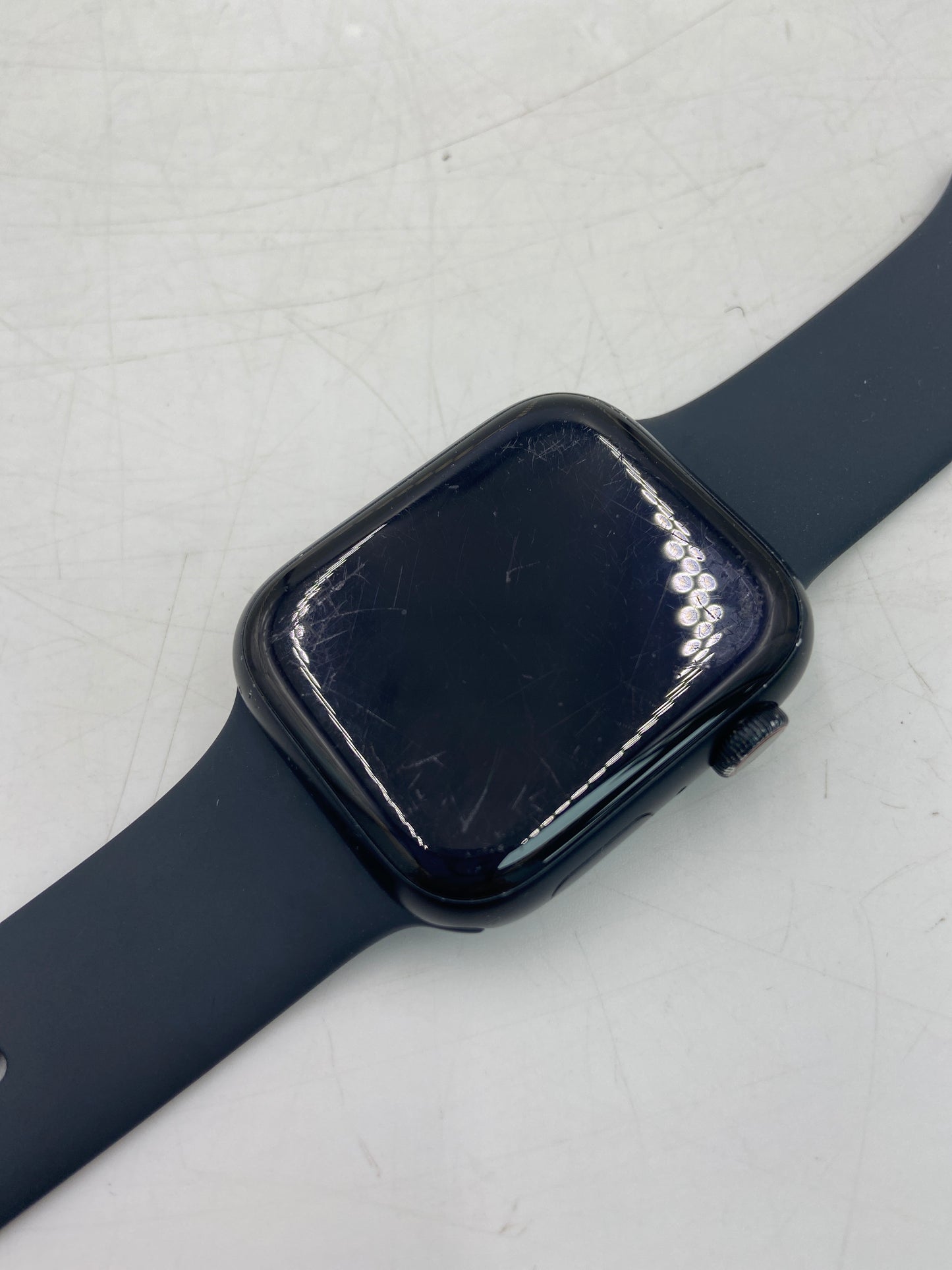 Unlocked Apple Watch Series 7 45MM Black Aluminum Midnight Sport Band A2477