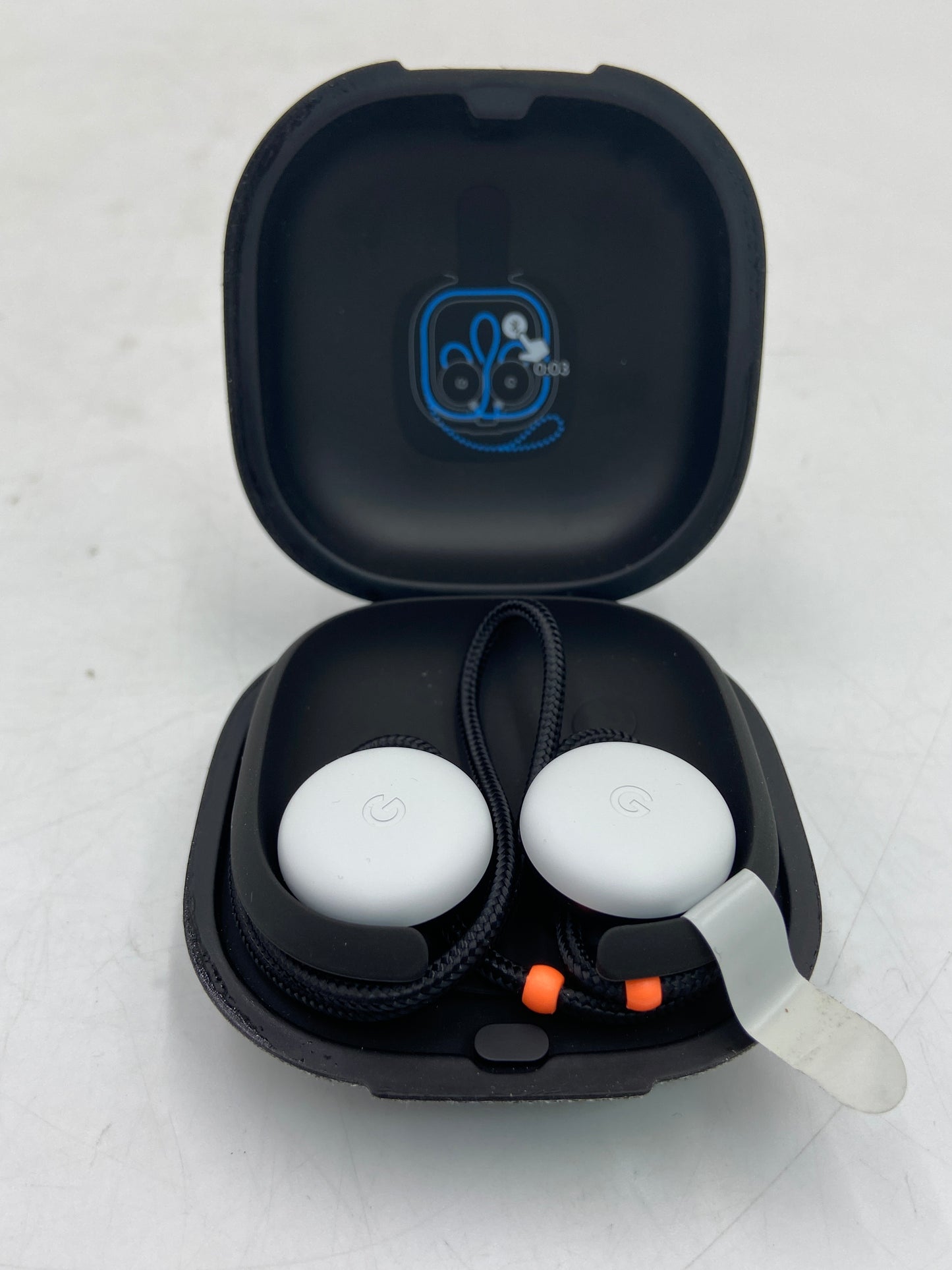 New Open Box Google Pixel Buds White/Black In-ear Bluetooth Ear Bud Headphones GEN 1