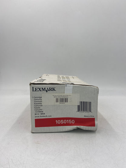 New Open Box Water Damaged Box Lexmark E210 Black Toner Print Cartridge 10S0150