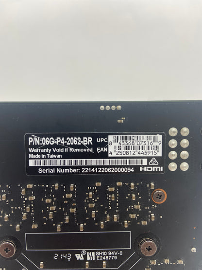 EVGA GeForce RTX 2060 SC 6GB GDDR6 Graphics Card 06G-P4-2062-BR