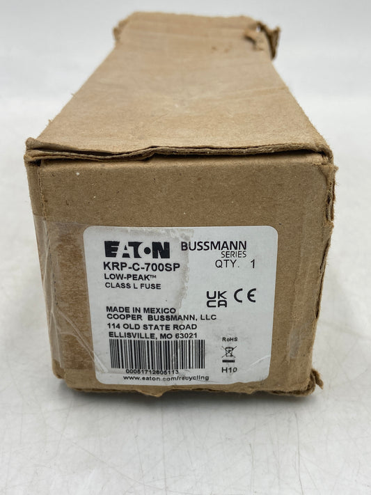 New EATON Bussmann Series KRP-C-700SP Class L Fuse KRP-C-700SP