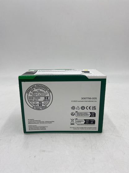 New Lexmark 78c10y0 Yellow Toner Cartridge