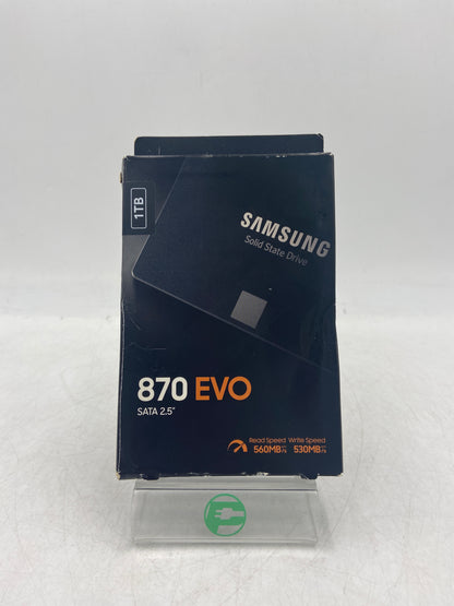 Samsung 2.5" 870 EVO 1TB SATA III 6Gbps SSD MZ-77E1T0 Solid State Drive