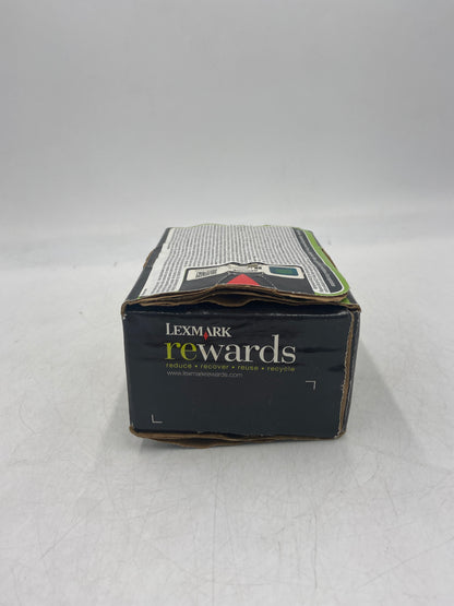 New Lexmark C540H1CG Cyan Return Program Toner Cartridge - Water Damaged Box