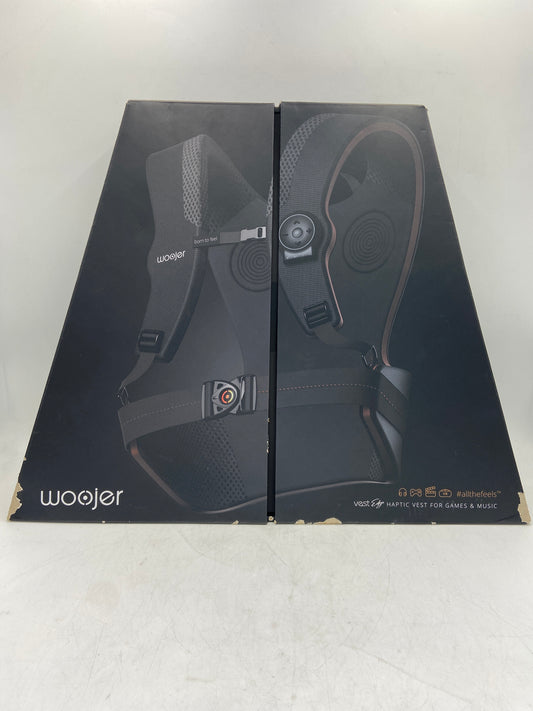 New Open Box Woojer Vest Edge Video Game VR Haptic Vest WJRVE101