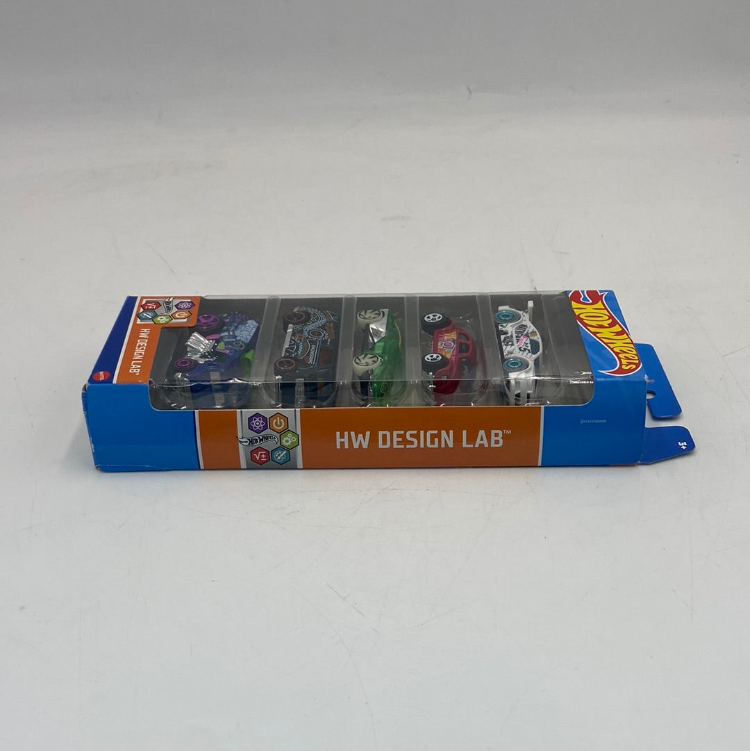 New Hot Wheels HW Design Lab 5-Pack HLY72