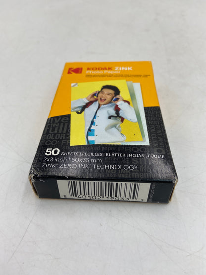 New KODAK Step with Instant Photo Paper (50 Sheets) Instant Mobile Photo Printer
