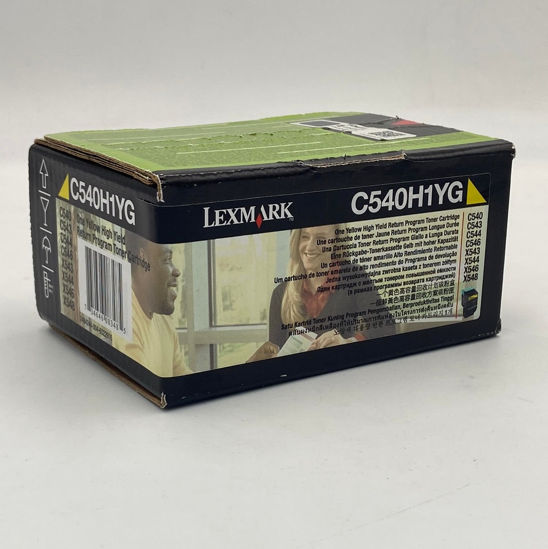 New Lexmark Toner Cartridge C540H1YG Yellow Ink Cartridge