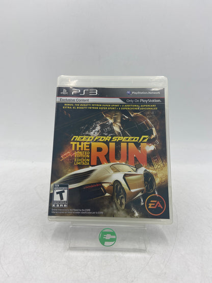 Need For Speed: The Run (Sony PlayStation 3 PS3, 2011)