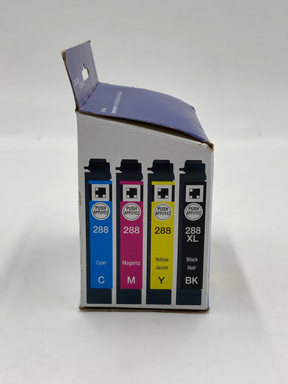 New Epson 288XL / 288 Black, Yellow, Cyan and Magenta Ink Cartridge