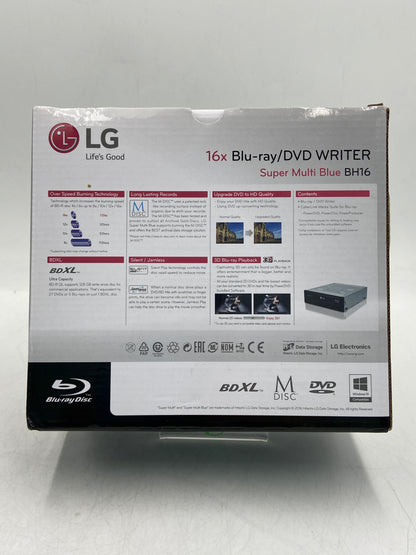 New LG Super Multi Blue bh16 16x Blu-ray / DVD Writer MAY66014517