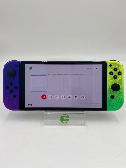 Nintendo Switch OLED Video Game Console HEG-001 Splatoon 3 Edition