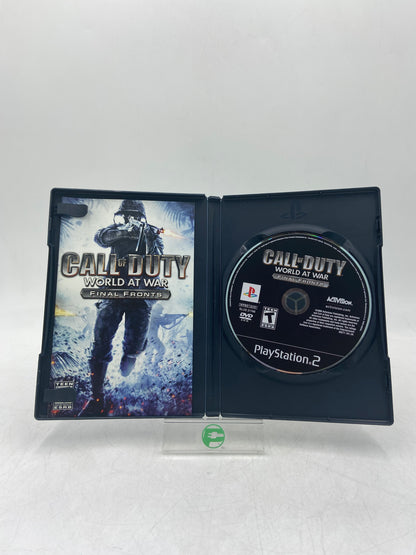 Lot of 2 Sony PlayStation 2 PS2 Games (Call of Duty Games)